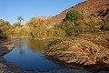 Ihèrir est un bourg paisible à 200 km de Djanet. Ce village est surtout habité par les femmes, les enfants et les vieillards, les hommes travaillant dans les villes de Djanet et de Illizi. Vue sur l'oasis d'Ihèrir. "Aman iman" ou "l'eau c'est la vie" dit un proverbe touareg. iherir,tassili,n ajjer,algerie. 