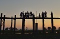  pont,ubein,amarapura,myanmar,birmanie. 