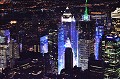 Vue panoramique depuis l'observatoire de l'Empire State Building au 86ème étage. manhattan,new,york. 