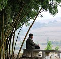  jingkou,meditation,yunnan,chine. 