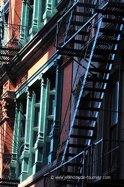 Les escaliers de secours