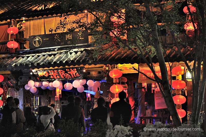Vie nocturne à Lijiang