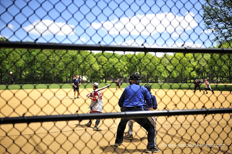 Base-ball à Central Park