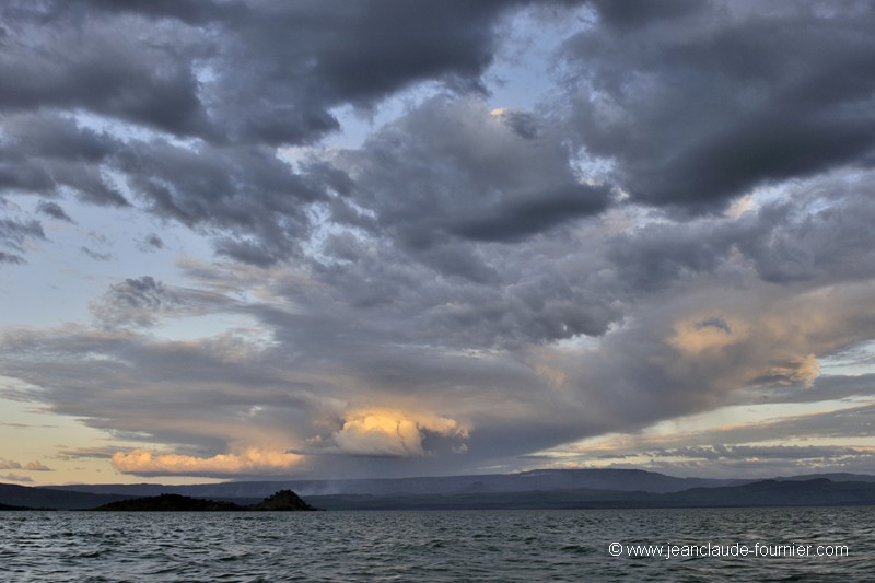 Soir d'orage à Baringo